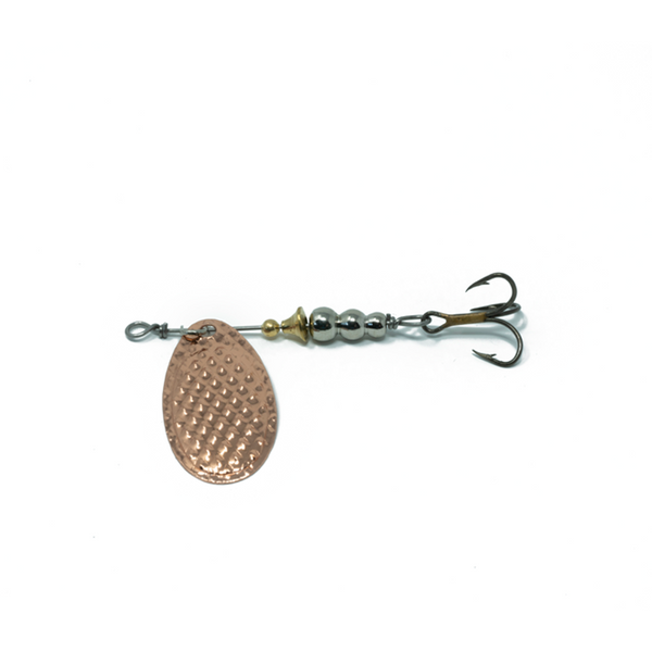 Copper/Silver Trout Spinner - Skinny Trout