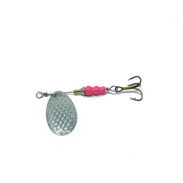 Black Pearl (Silver Blade) Trout Spinner - Skinny Trout