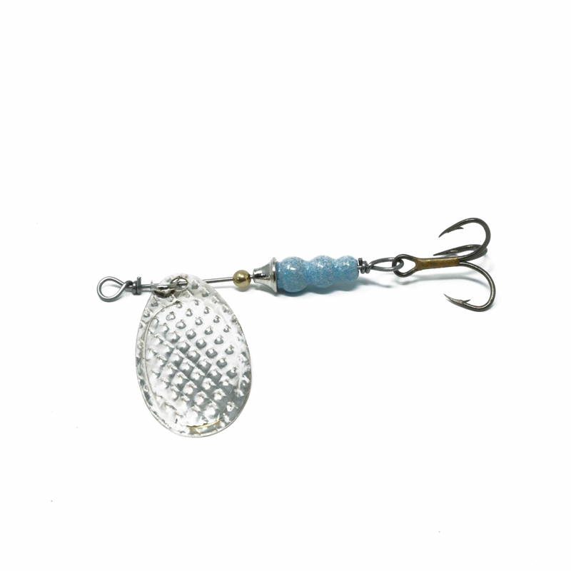 electric blue fishing lure Electric Blue Trout Spinner