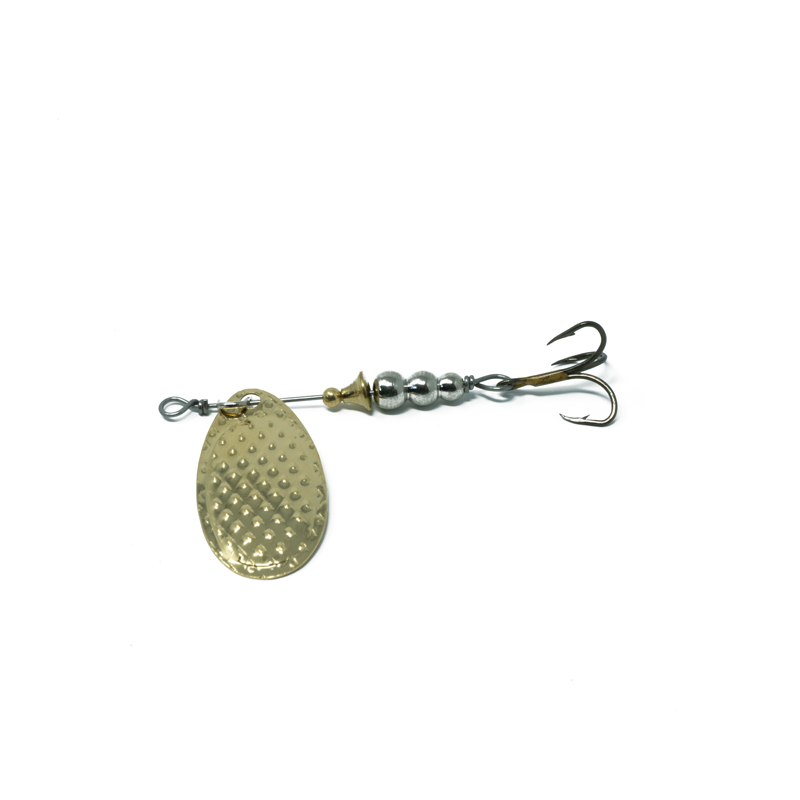 Gold/Silver Trout Spinner - Skinny Trout